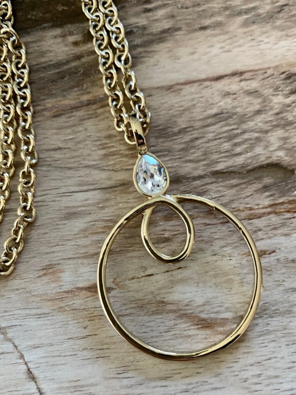 Dyrberg/Kern Beas Swarovski crystal necklace